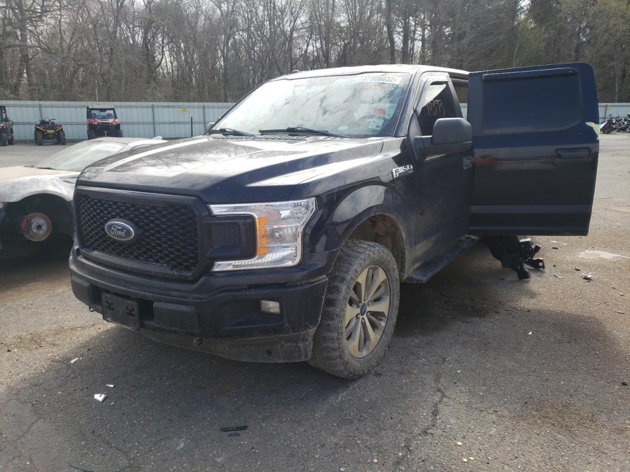Photo 2 from auction – 2018 FORD F150 SUPER with VIN 1FTEW1EP5JKD00381