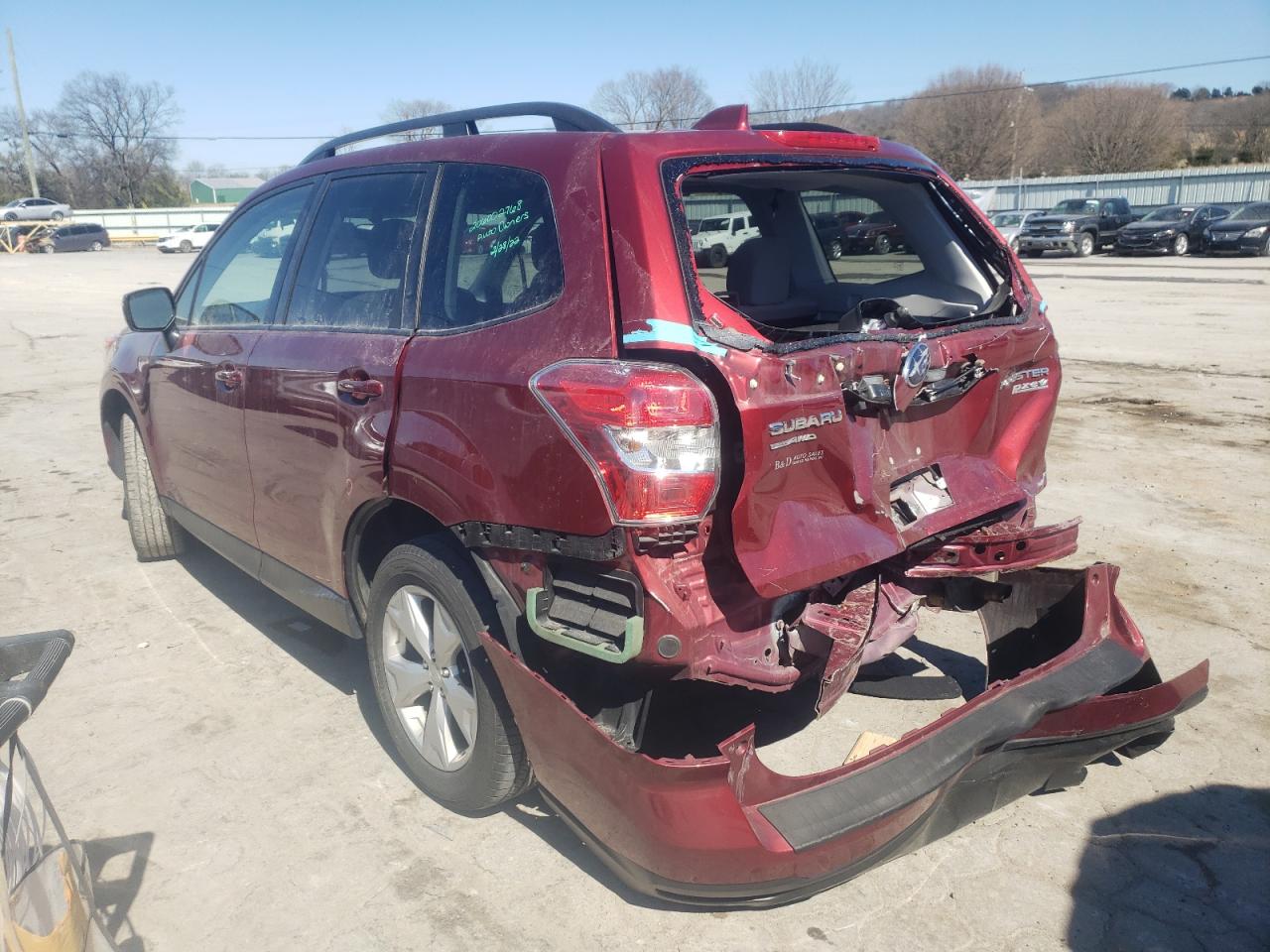 Photo 3 from auction – 2016 SUBARU FORESTER 2 with VIN JF2SJADC9GH505516