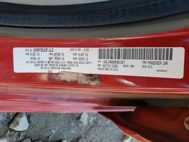 Photo 10 from auction – 2009 DODGE AVENGER SE with VIN 1B3LC46B69N561227