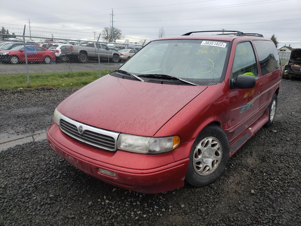 Photo 2 from auction – 1997 MERCURY VILLAGER with VIN 4M2DV1110VDJ21895