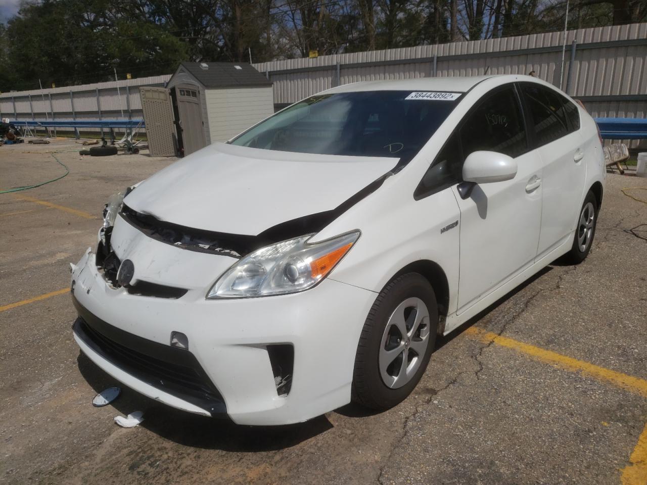 Photo 2 from auction – 2012 TOYOTA PRIUS with VIN JTDKN3DU1C5452572