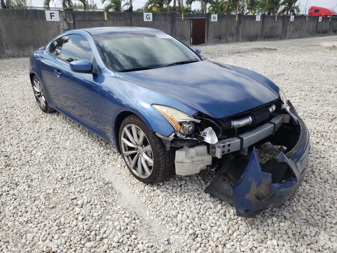 INFINITI G37 BASE 2008 with VIN JNKCV64EX8M113366 - Photo from auction