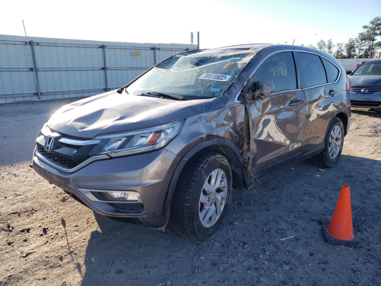 Photo 2 from auction – 2016 HONDA CR-V EX with VIN 3CZRM3H54GG722844