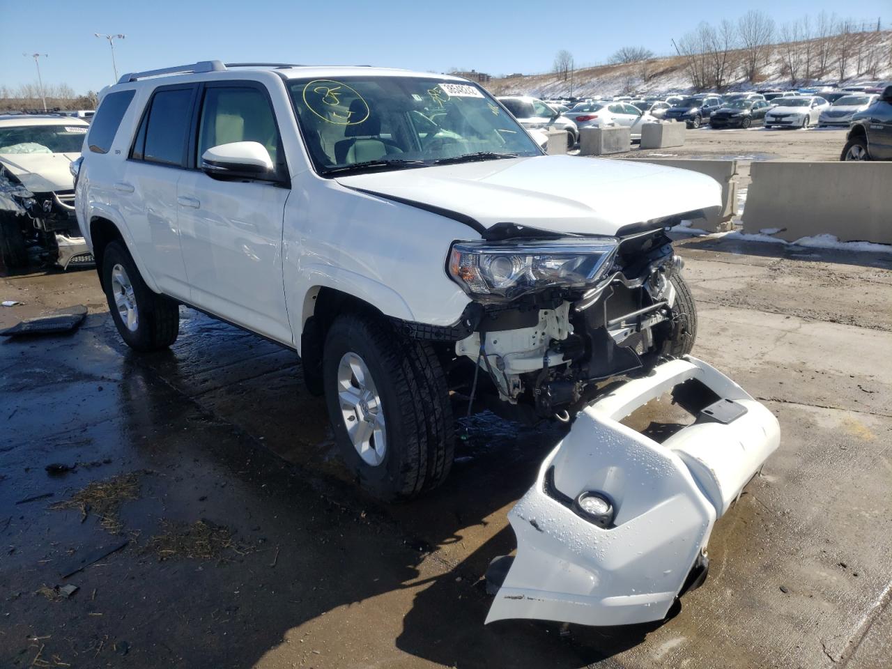 TOYOTA 4RUNNER SR 2016 with VIN JTEBU5JRXG5277674 - Photo from auction