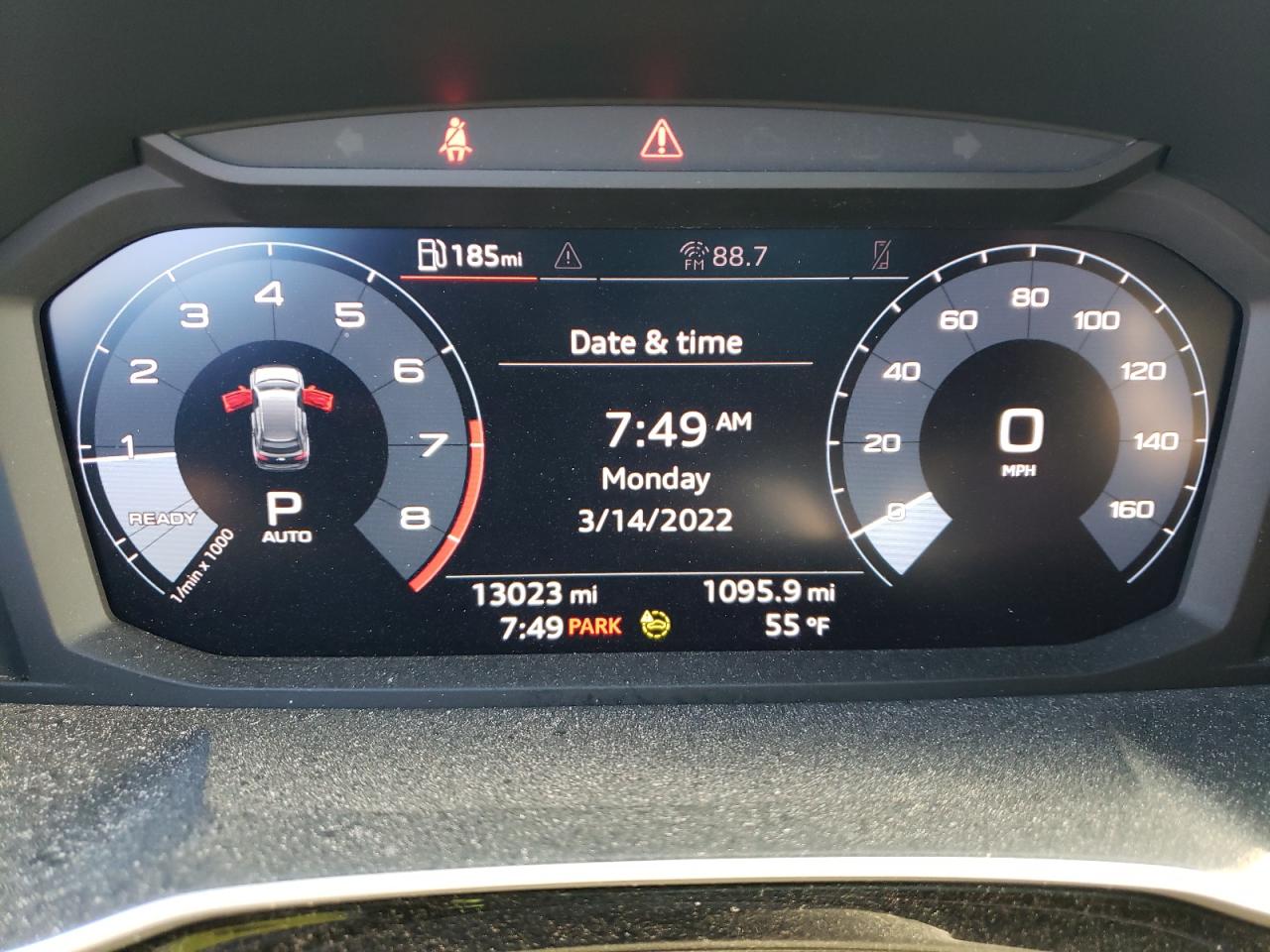 Photo 8 from auction – 2021 AUDI Q3 PREMIUM with VIN WA1EECF36M1024341