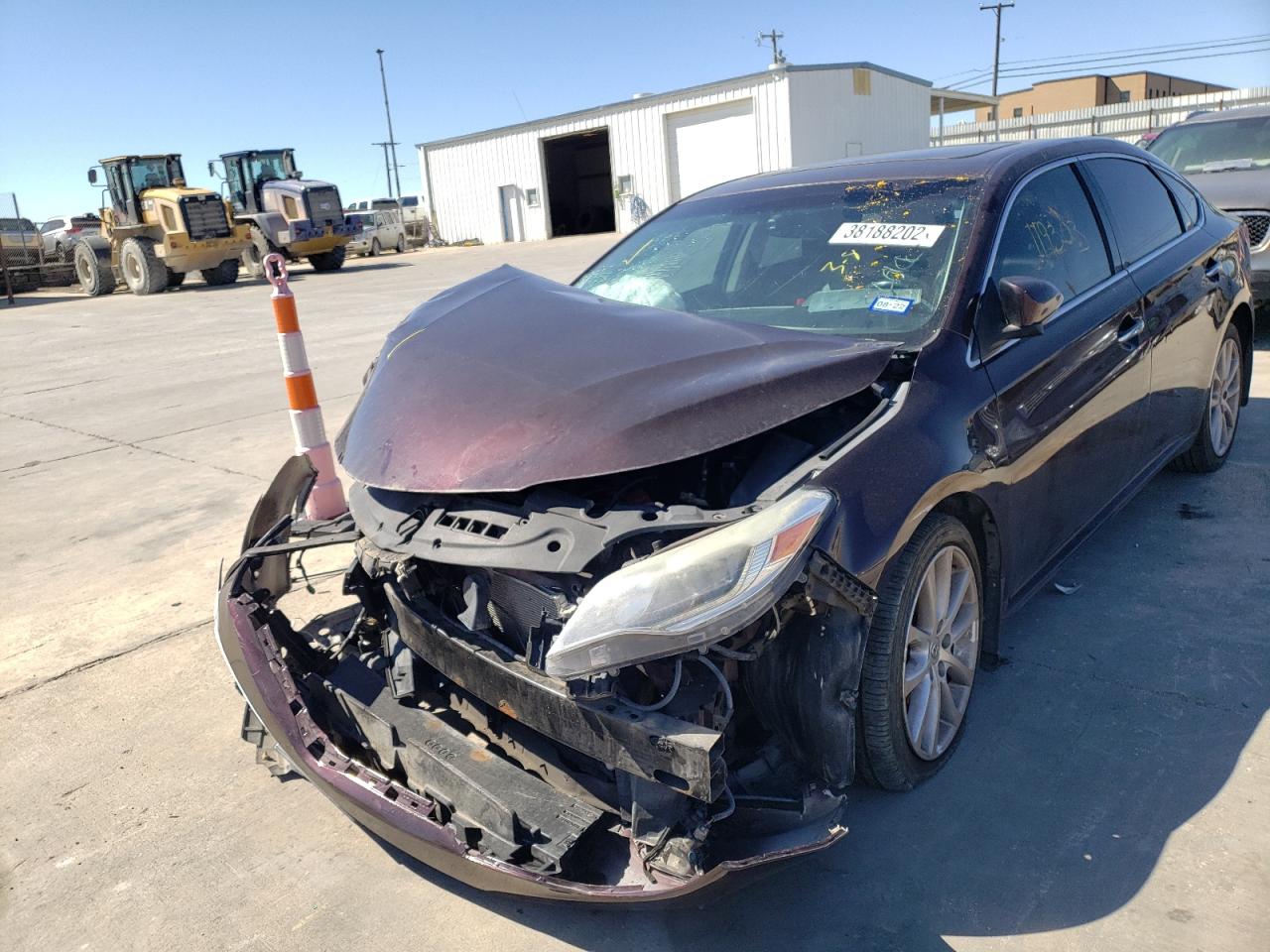 Photo 2 from auction – 2013 TOYOTA AVALON BAS with VIN 4T1BK1EB6DU022419