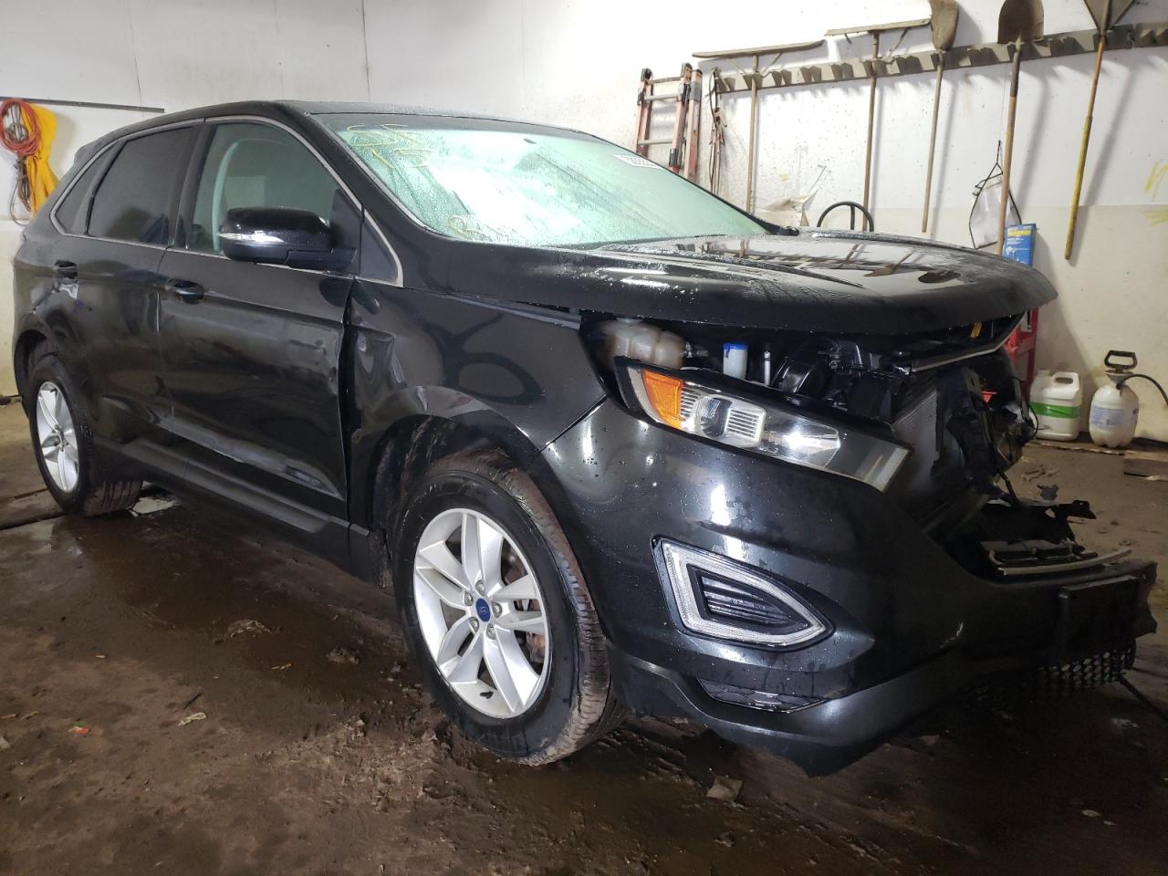 FORD EDGE SEL 2015 with VIN 2FMTK4J87FBB17788 - Photo from auction