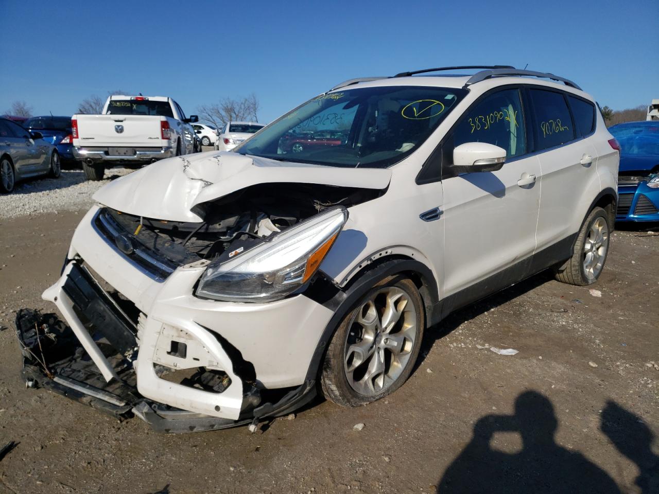 Photo 2 from auction – 2013 FORD ESCAPE TIT with VIN 1FMCU9J91DUB88458