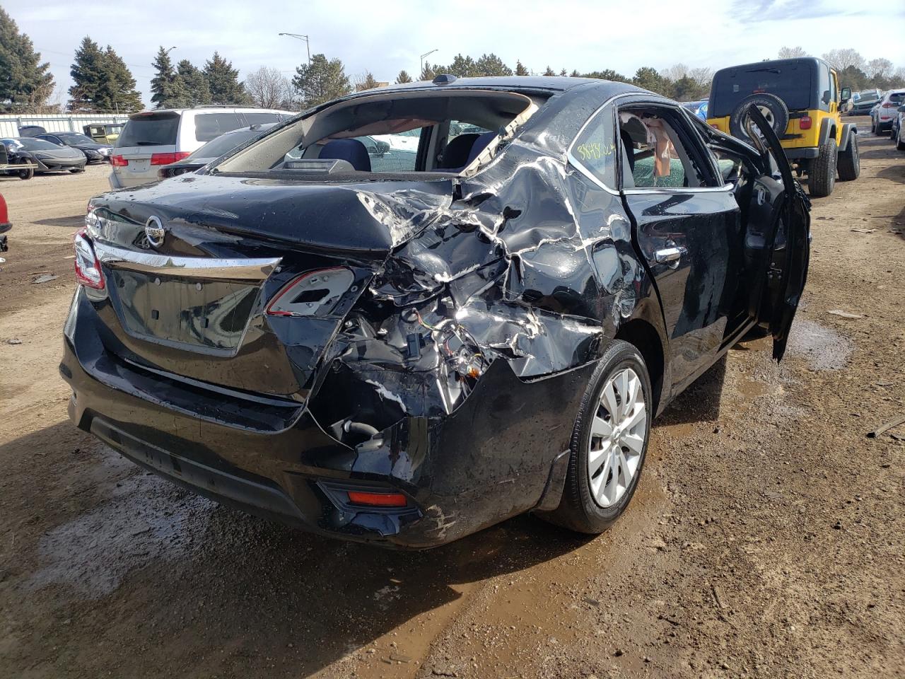 Photo 4 from auction – 2016 NISSAN SENTRA S with VIN 3N1AB7AP2GY242858