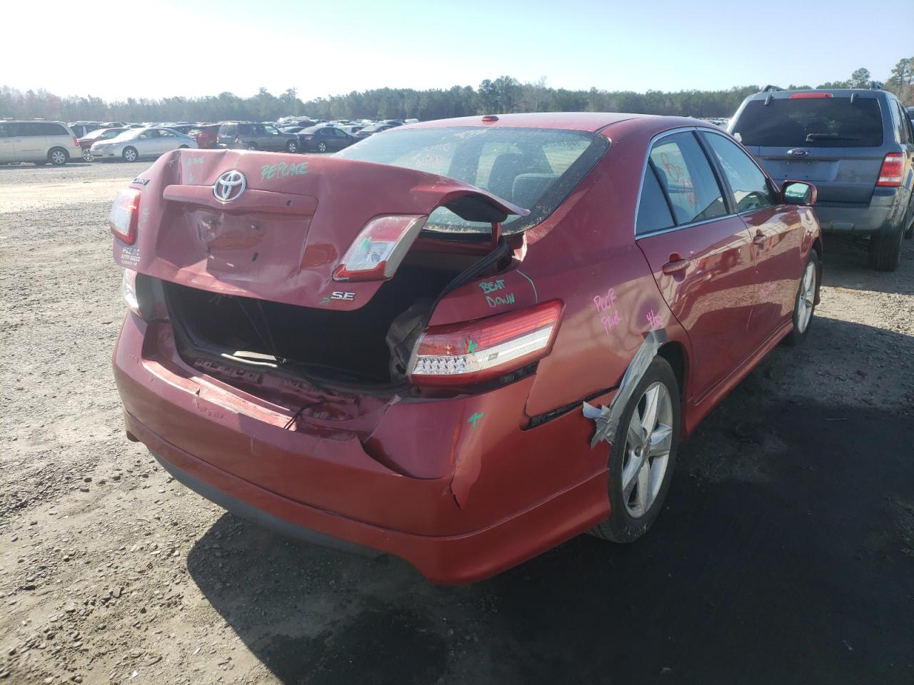 Photo 4 from auction – 2010 TOYOTA CAMRY BASE with VIN 4T1BF3EK2AU521911