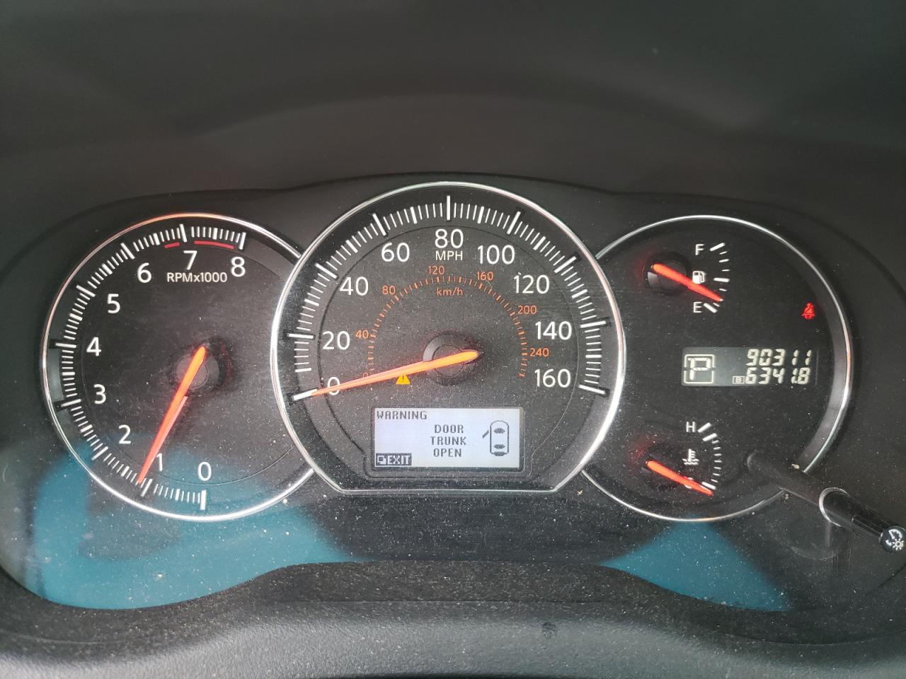 Photo 8 from auction – 2014 NISSAN MAXIMA S with VIN 1N4AA5AP8EC499877