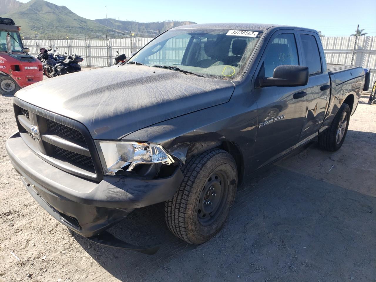 Photo 2 from auction – 2012 DODGE RAM 1500 S with VIN 1C6RD6FP4CS231793