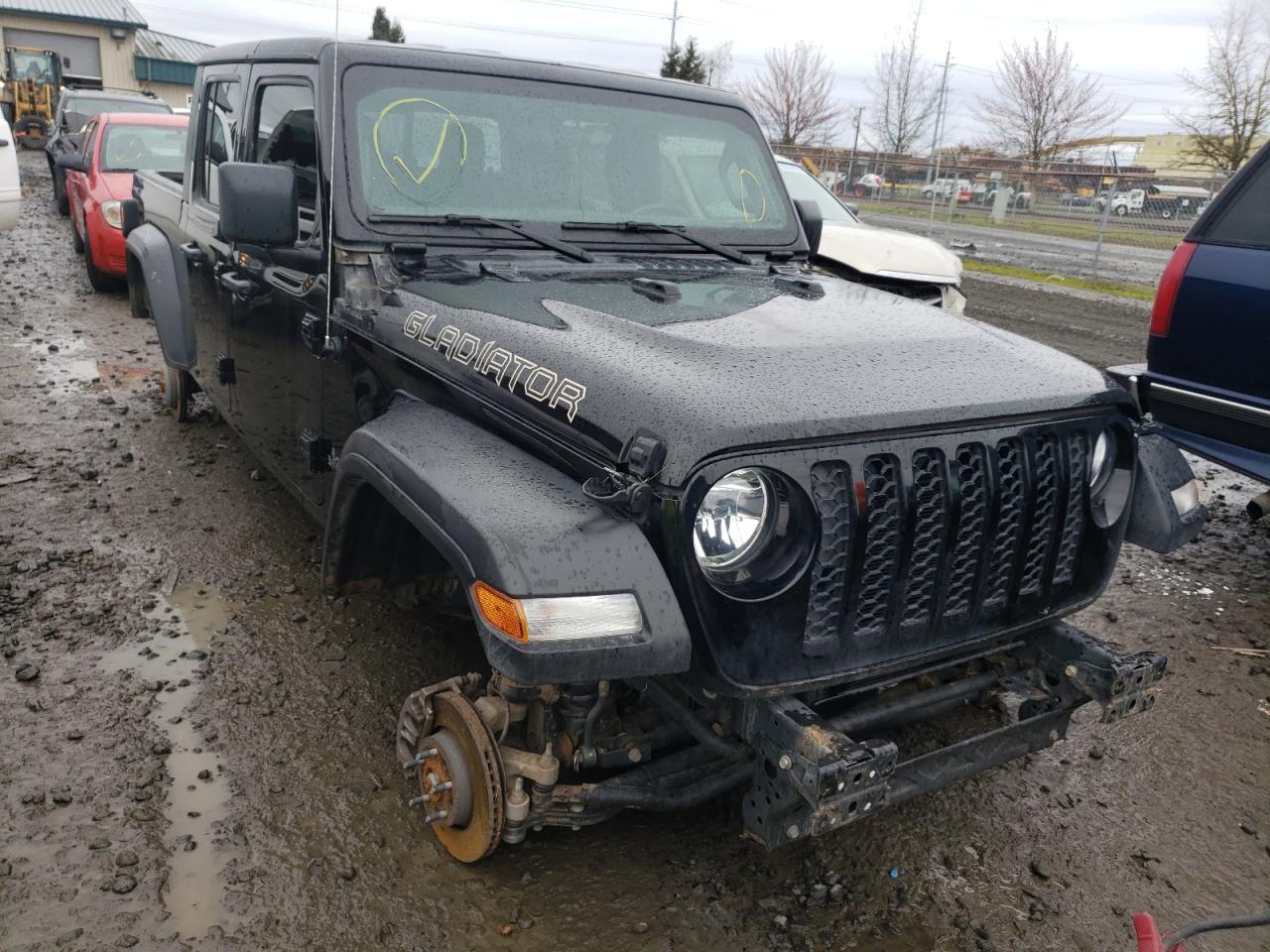 JEEP GLADIATOR 2020 with VIN 1C6HJTAG1LL123524 - Photo from auction