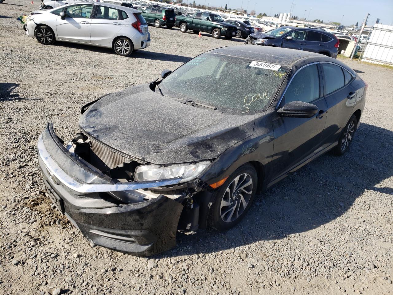 Photo 2 from auction – 2018 HONDA CIVIC EX with VIN 2HGFC2F73JH518894