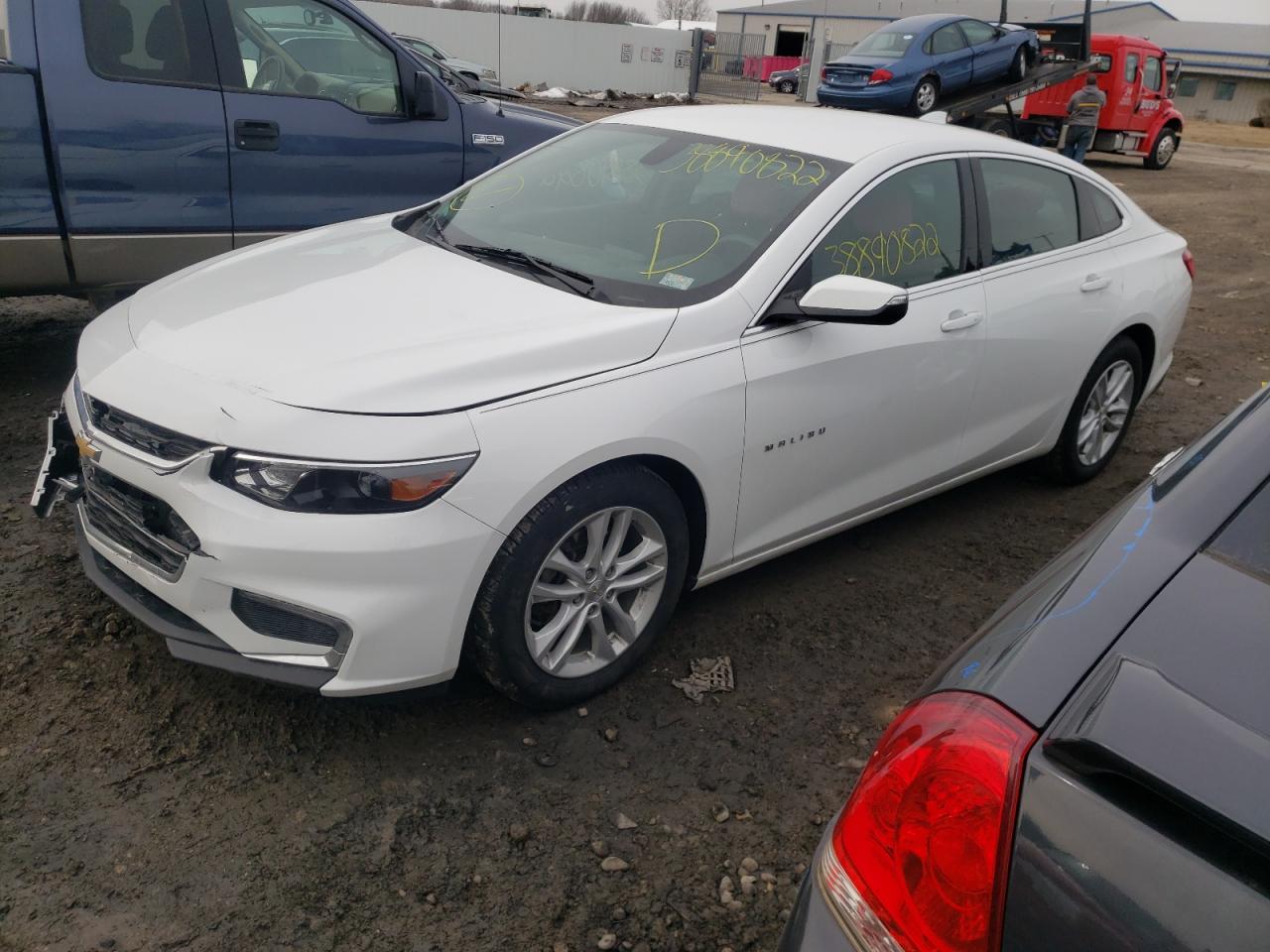 Photo 2 from auction – 2017 CHEVROLET MALIBU LT with VIN 1G1ZE5ST1HF153243