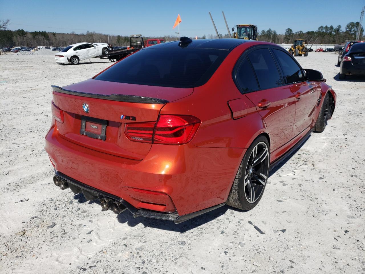 Photo 4 from auction – 2017 BMW M3 with VIN WBS8M9C58H5G83501