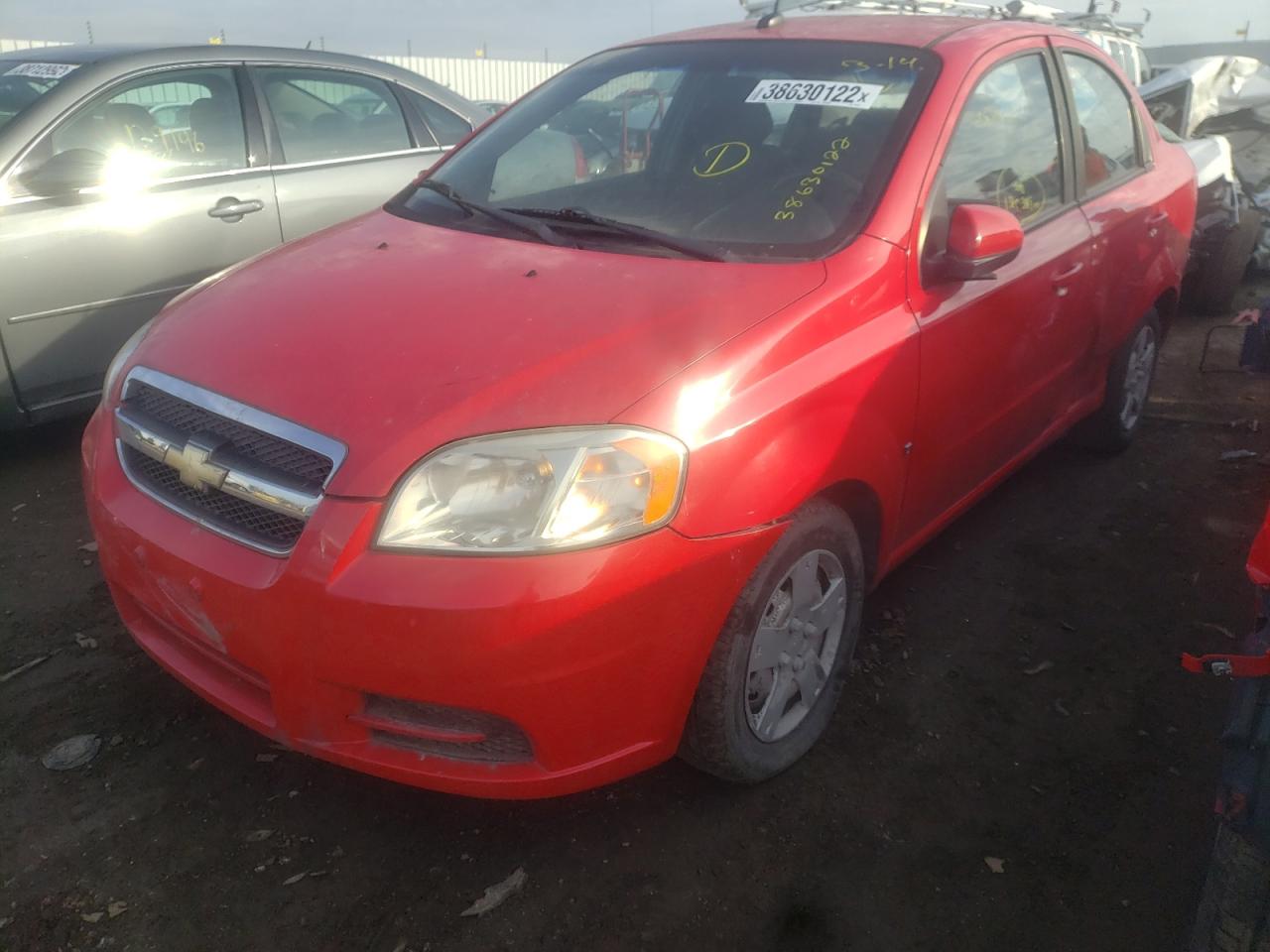 Photo 2 from auction – 2009 CHEVROLET AVEO LS with VIN KL1TD56E29B393736