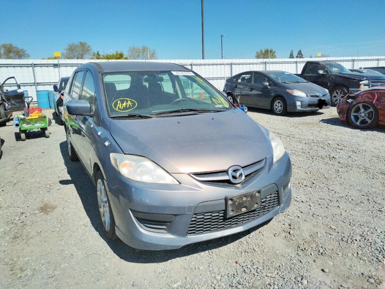 MAZDA 5 2010 with VIN JM1CR2WL9A0367903 - Photo from auction