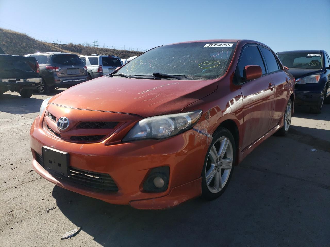 Photo 2 from auction – 2013 TOYOTA COROLLA BA with VIN 2T1BU4EE0DC083420