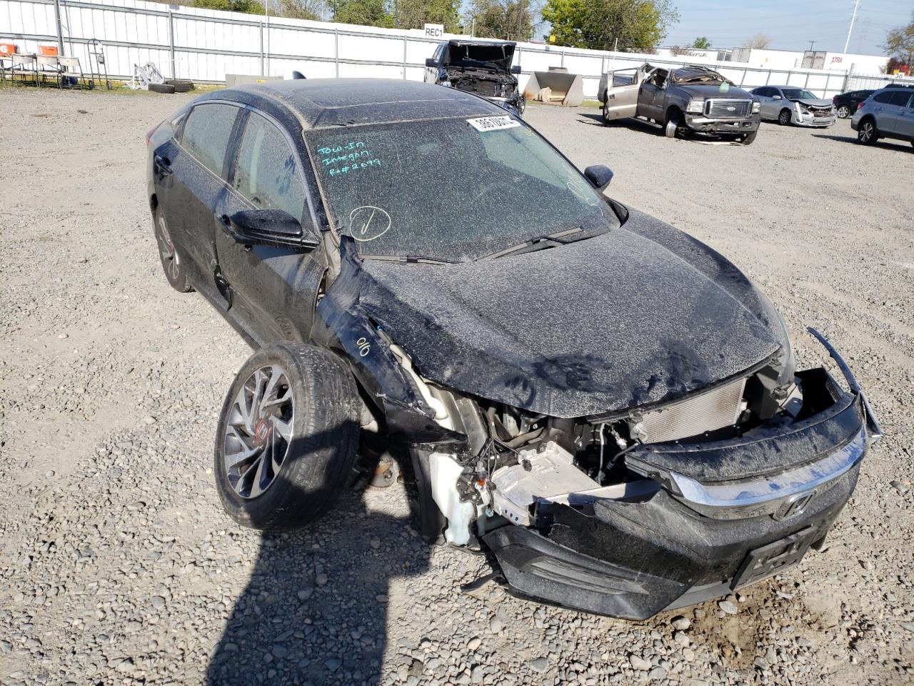 Photo 1 from auction – 2018 HONDA CIVIC EX with VIN 2HGFC2F73JH518894