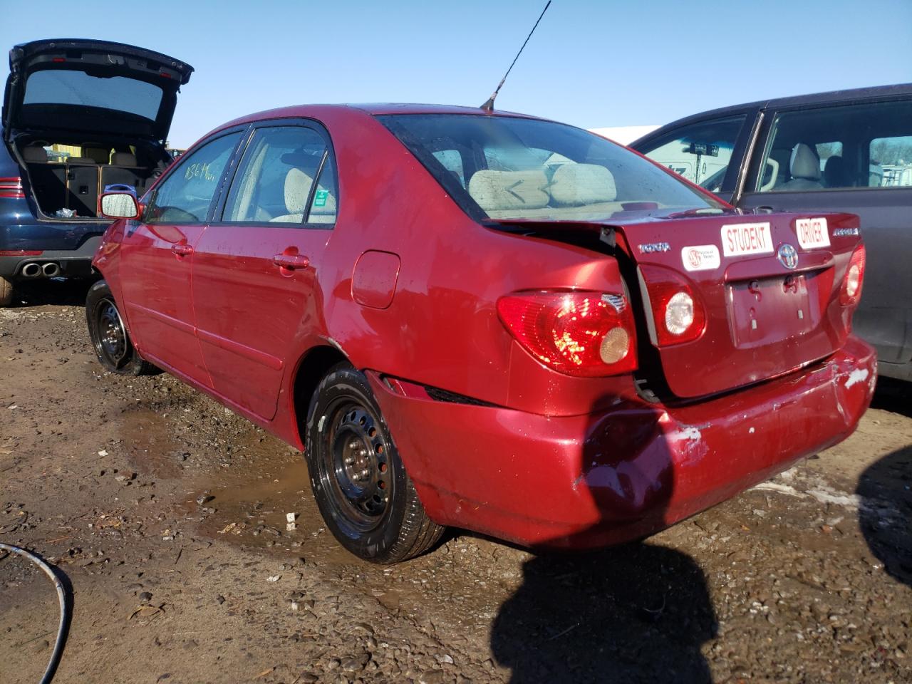 Photo 3 from auction – 2008 TOYOTA COROLLA CE with VIN 2T1BR30E48C932246