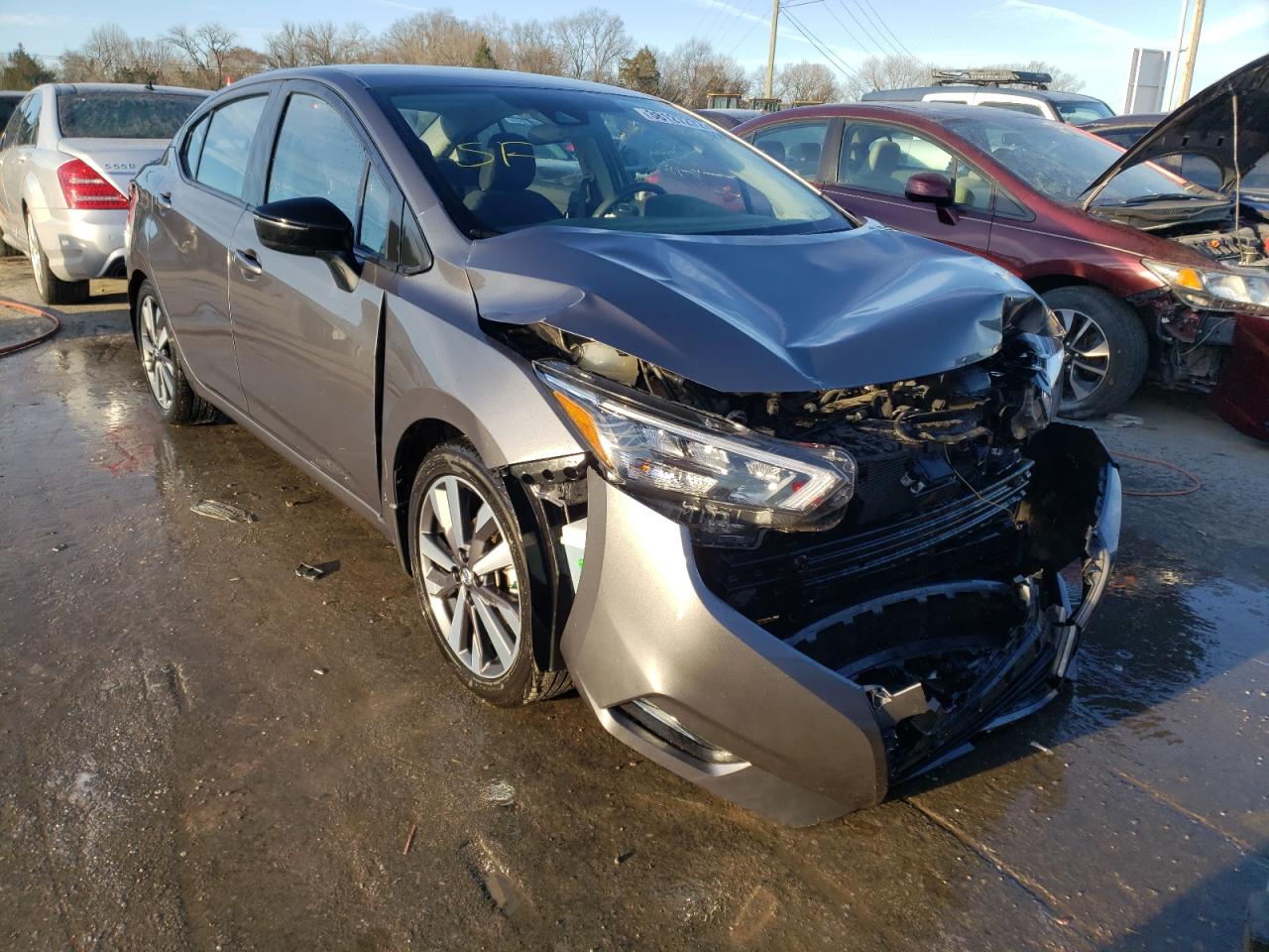 NISSAN VERSA SR 2020 with VIN 3N1CN8FVXLL844802 - Photo from auction