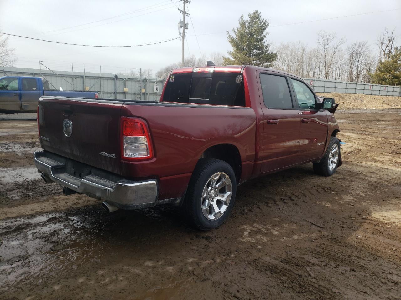 Photo 4 from auction – 2021 RAM 1500 BIG H with VIN 1C6SRFFT4MN733977