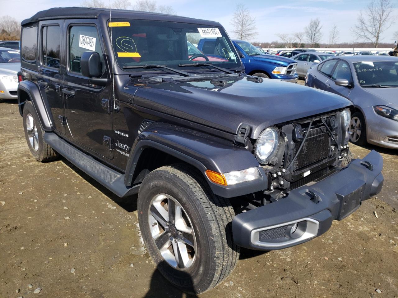JEEP WRANGLER U 2018 with VIN 1C4HJXEN2JW328872 - Photo from auction