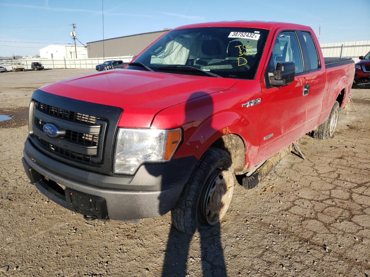 Photo 2 from auction – 2013 FORD F150 SUPER with VIN 1FTFX1ET2DKD78930