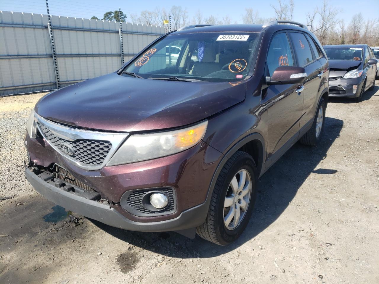 Photo 2 from auction – 2011 KIA SORENTO BA with VIN 5XYKT4A14BG050296