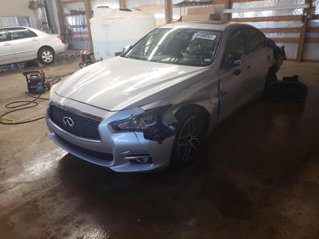 Photo 2 from auction – 2014 INFINITI Q50 BASE with VIN JN1BV7ARXEM680900