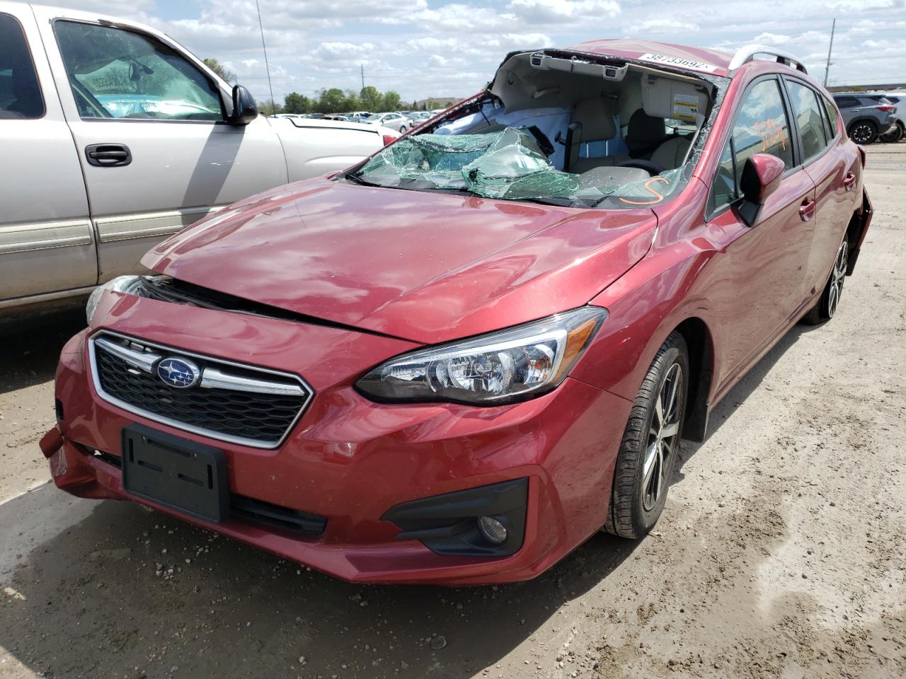 Photo 2 from auction – 2019 SUBARU IMPREZA PR with VIN 4S3GTAD60K3748582