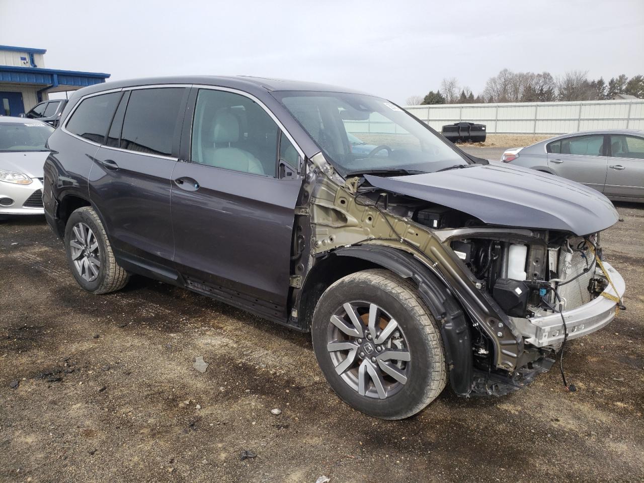 Photo 1 from auction – 2020 HONDA PILOT EXL with VIN 5FNYF6H52LB065751