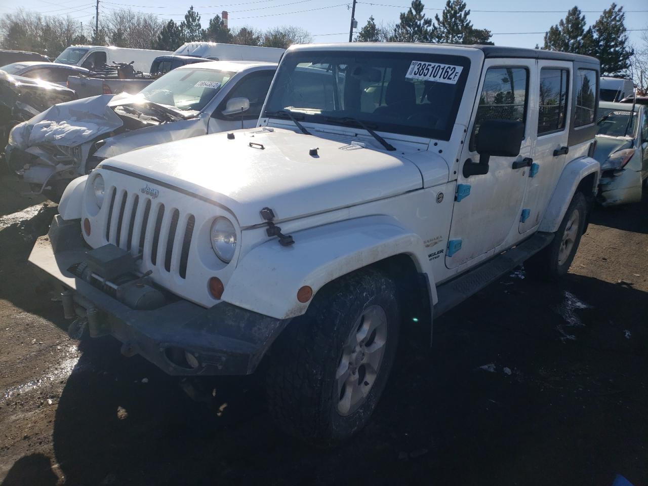 Photo 2 from auction – 2013 JEEP WRANGLER U with VIN 1C4BJWEG0DL601041