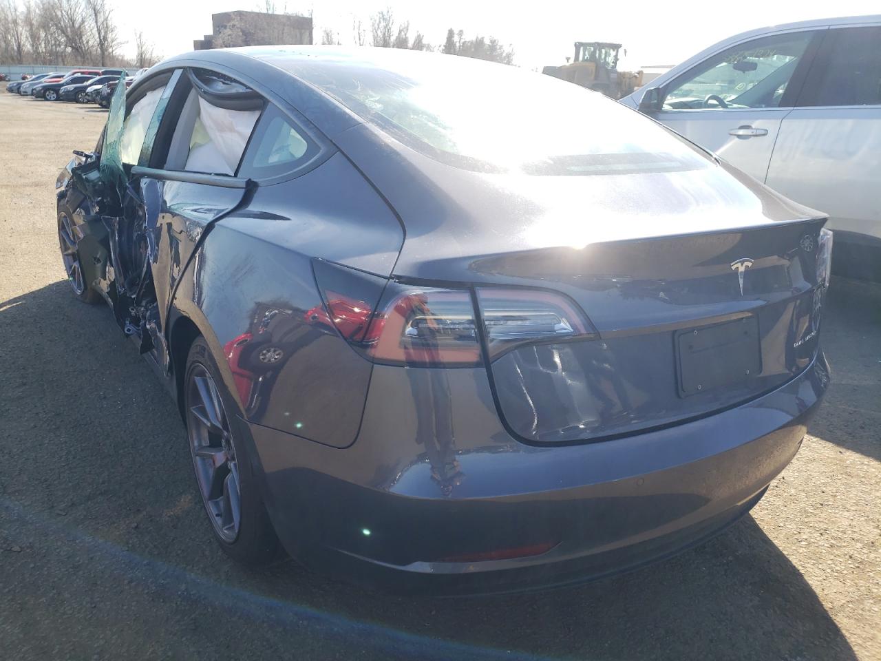 Photo 3 from auction – 2021 TESLA MODEL 3 with VIN 5YJ3E1EB1MF048497