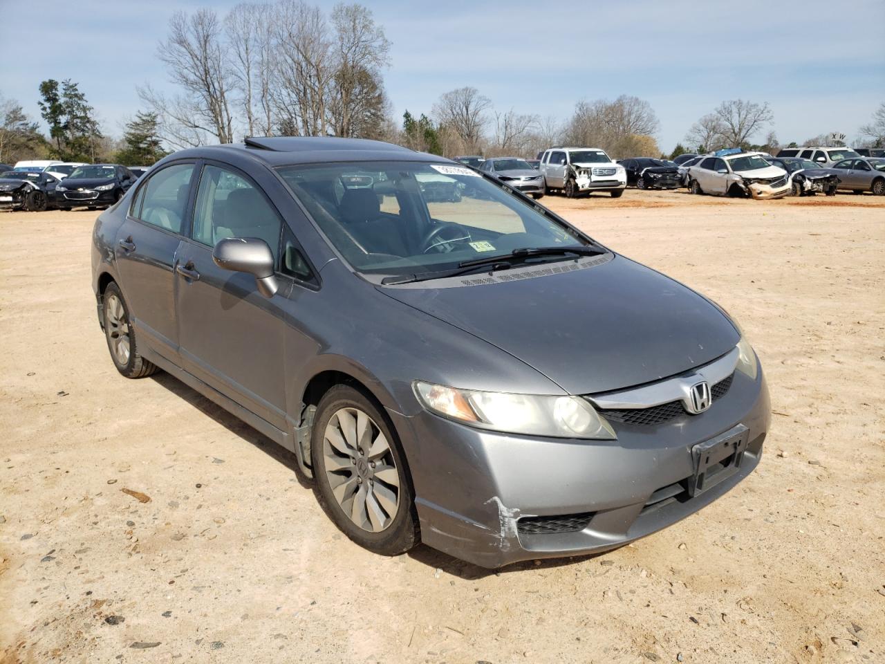 HONDA CIVIC EX 2009 with VIN 2HGFA16829H314513 - Photo from auction
