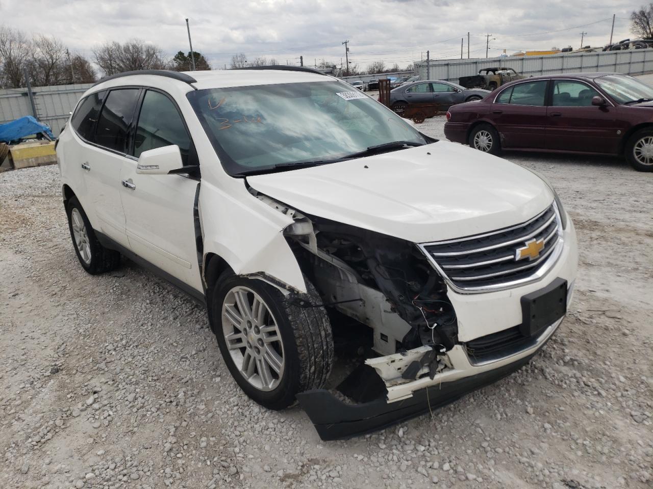 CHEVROLET TRAVERSE L 2014 with VIN 1GNKRGKDXEJ221654 - Photo from auction