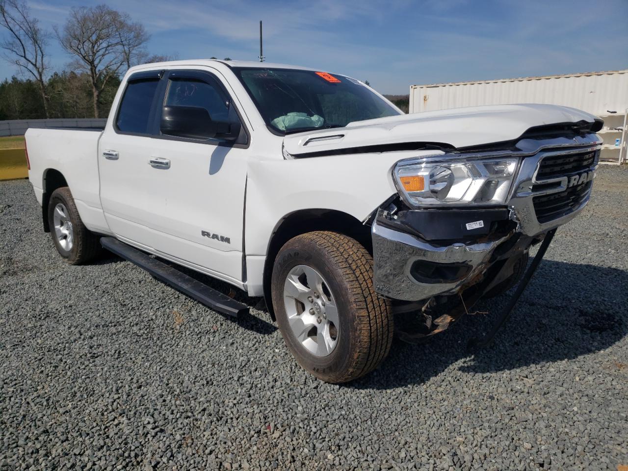 RAM 1500 BIG H 2019 with VIN 1C6RRFBG5KN892561 - Photo from auction