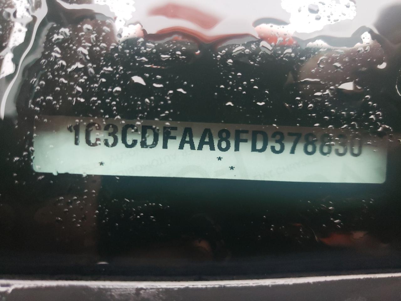 Photo 10 from auction – 2015 DODGE DART SE with VIN 1C3CDFAA8FD378830