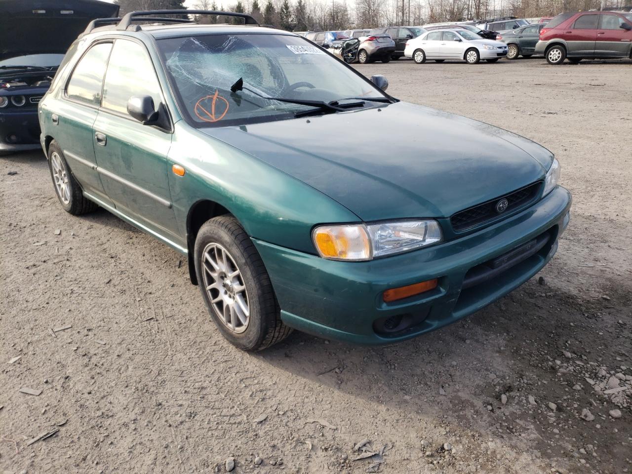 SUBARU IMPREZA L 2000 with VIN JF1GF4354YG809988 - Photo from auction