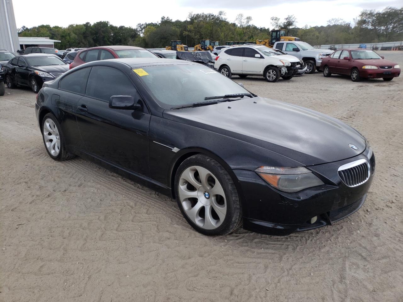 BMW 650 I 2007 with VIN WBAEH13537CR51732 - Photo from auction