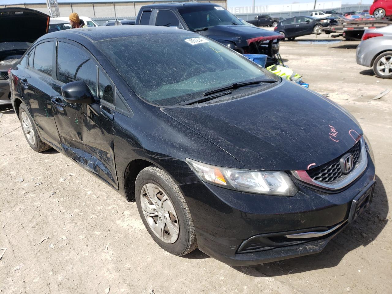 Photo 1 from auction – 2013 HONDA CIVIC LX with VIN 19XFB2F59DE007920