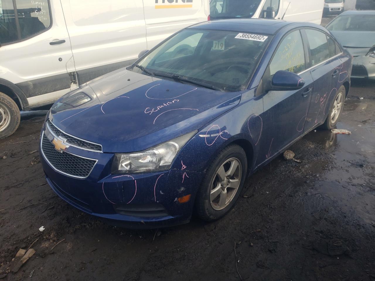 Photo 2 from auction – 2012 CHEVROLET CRUZE LT with VIN 1G1PF5SC5C7358068