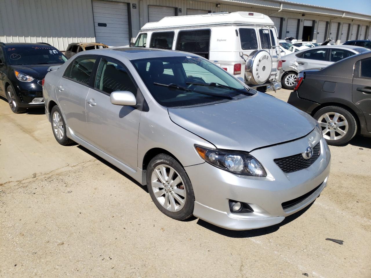 TOYOTA COROLLA BA 2010 with VIN 1NXBU4EE1AZ357847 - Photo from auction