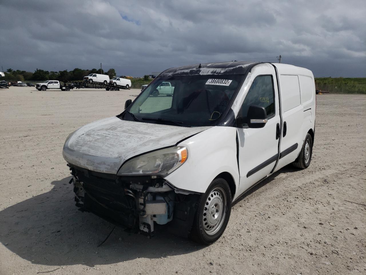 Photo 2 from auction – 2016 RAM PROMASTER with VIN ZFBERFAT7G6B92019