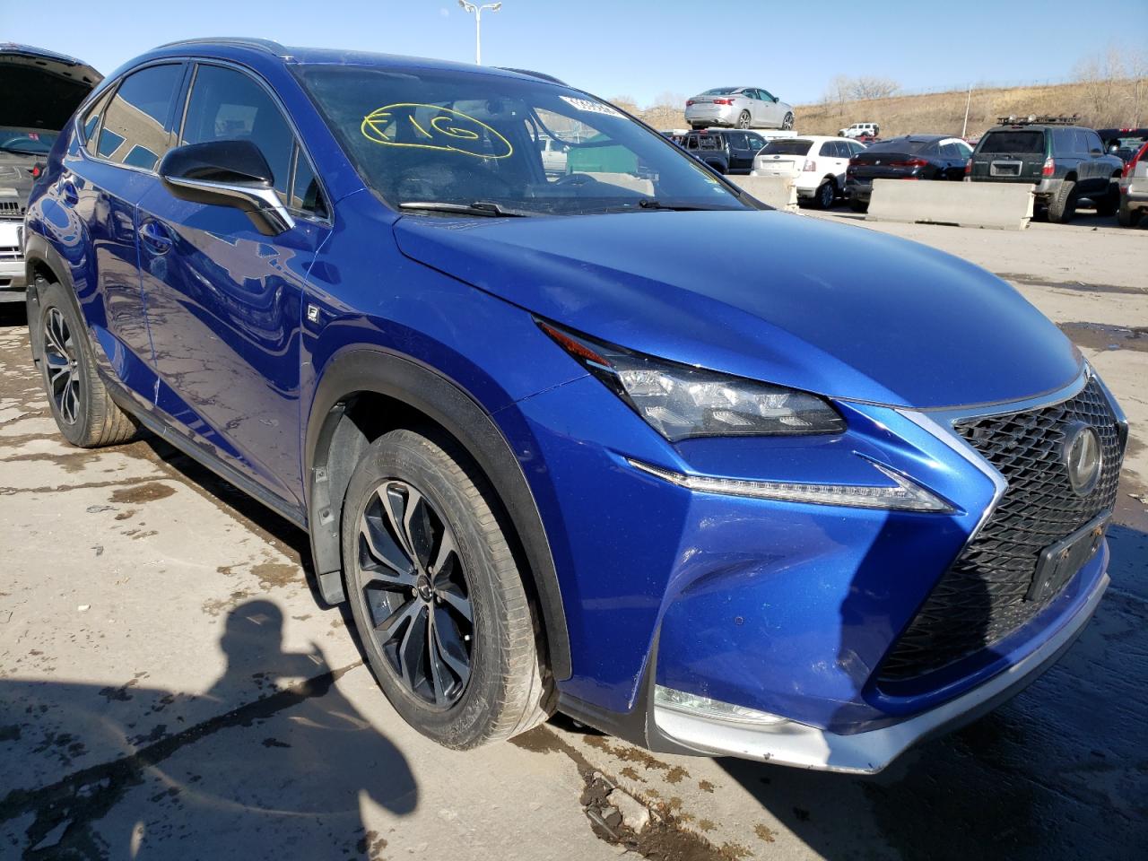 Photo 1 from auction – 2016 LEXUS NX 200T BA with VIN JTJBARBZ3G2078113