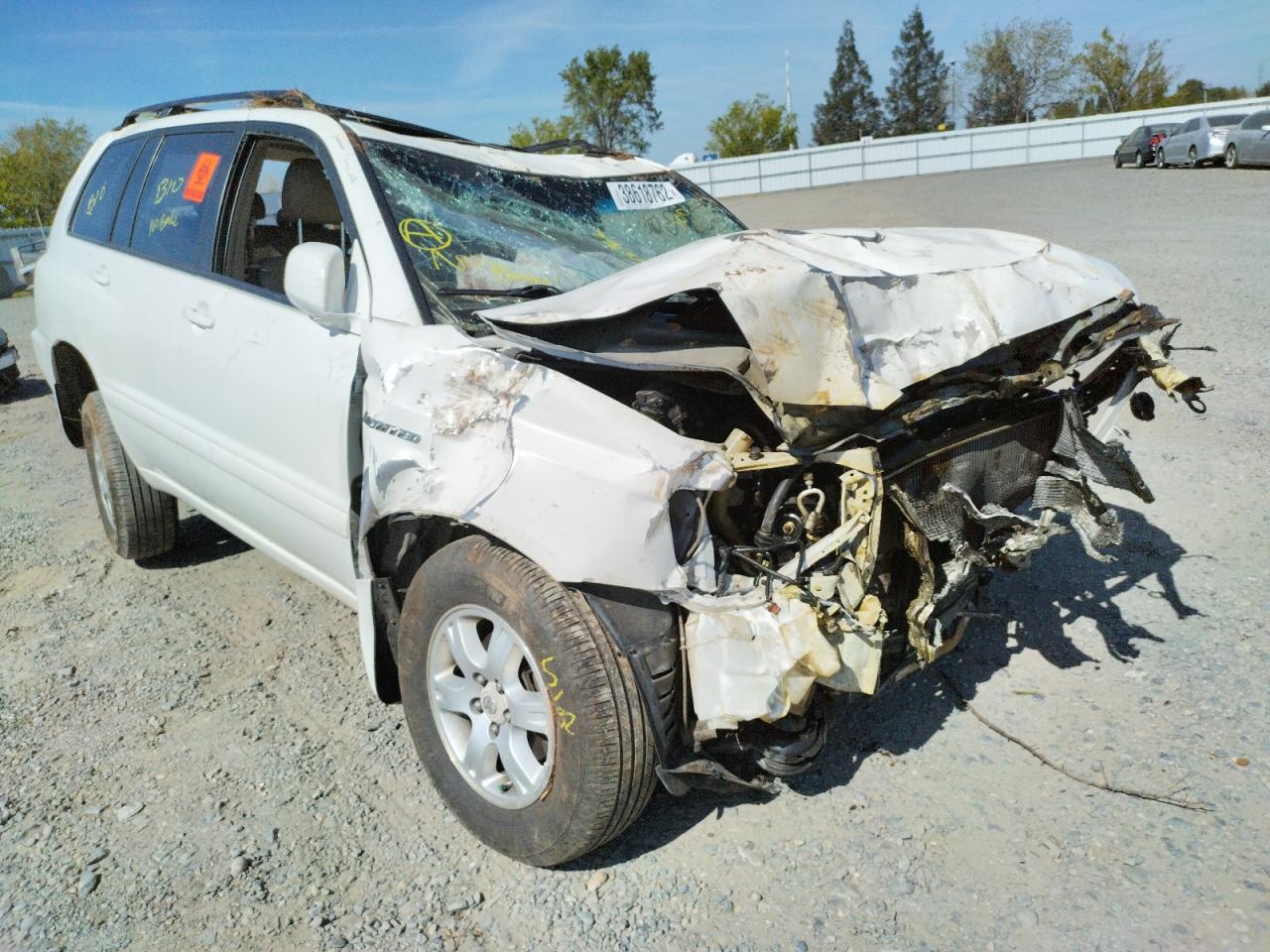 TOYOTA HIGHLANDER 2003 with VIN JTEHF21A930112980 - Photo from auction