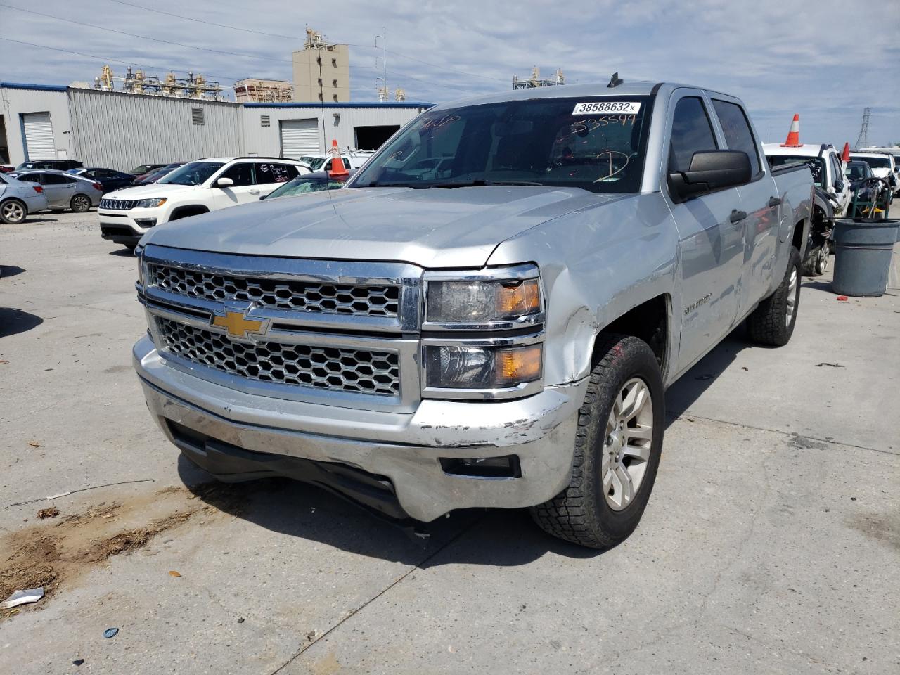 Photo 2 from auction – 2014 CHEVROLET SILVERADO with VIN 3GCPCREC6EG535544