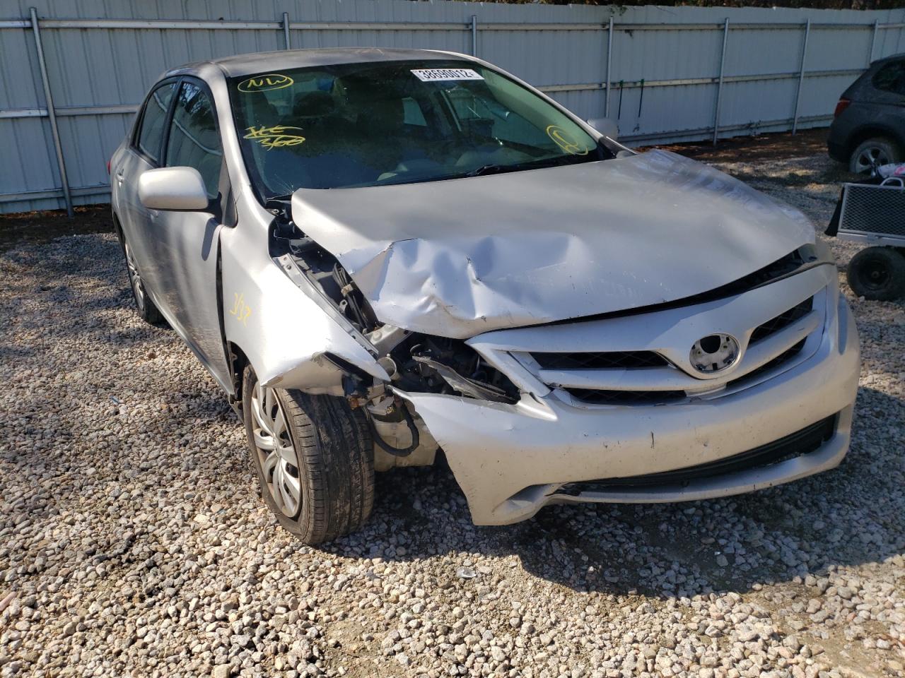 TOYOTA COROLLA BA 2012 with VIN 2T1BU4EE2CC804142 - Photo from auction