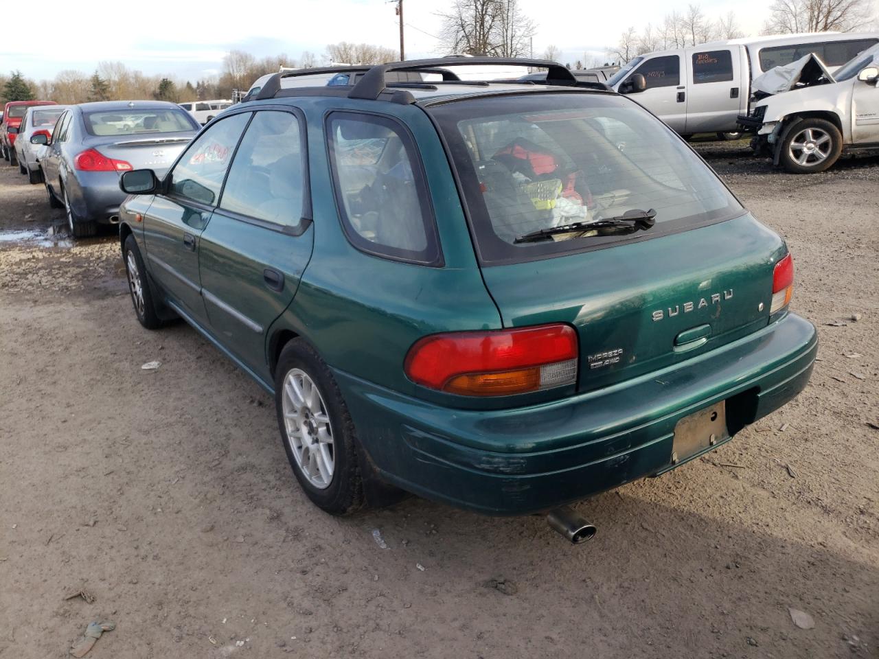 Photo 3 from auction – 2000 SUBARU IMPREZA L with VIN JF1GF4354YG809988